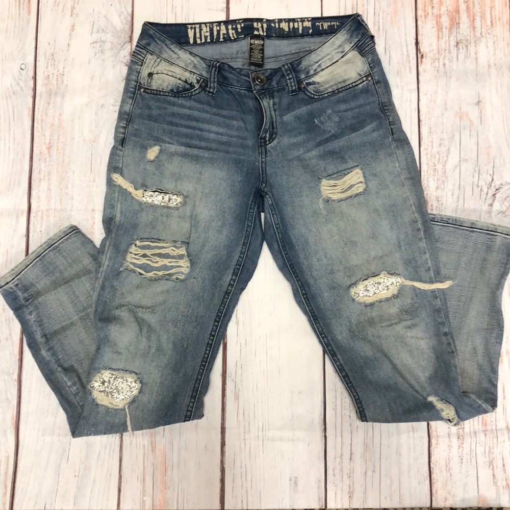 Rewashed jeans